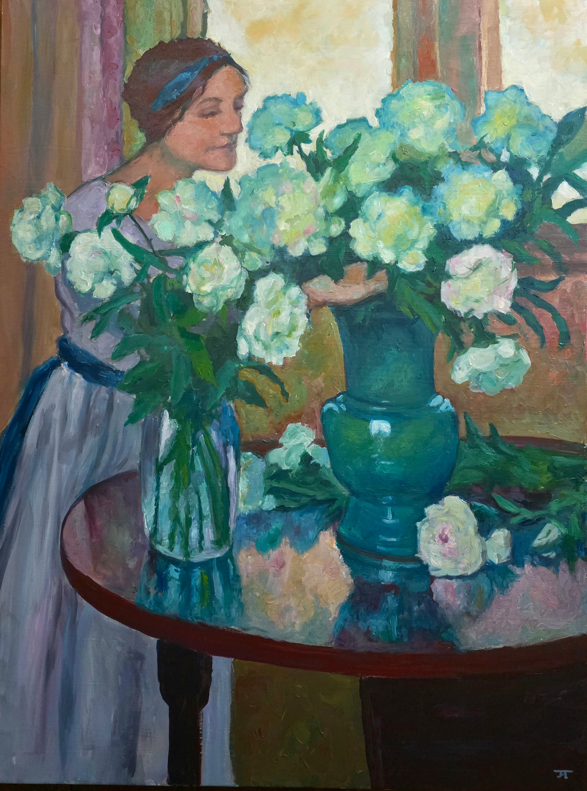 Les Pivoines Blanches